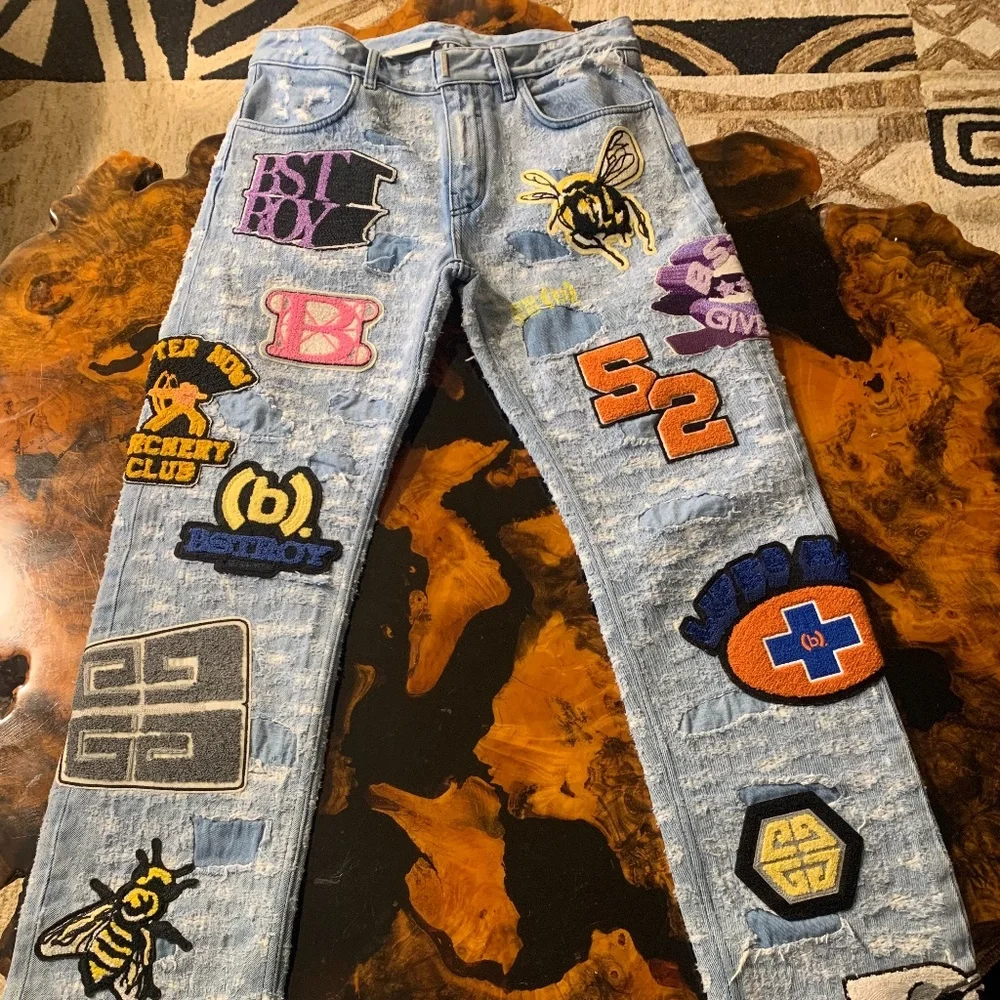 Givenchy | Jeans | Givenchy X Bstroy Distressed Patch Rigid